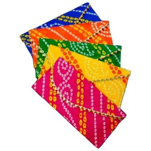 Bandhani Fabric Envelopes